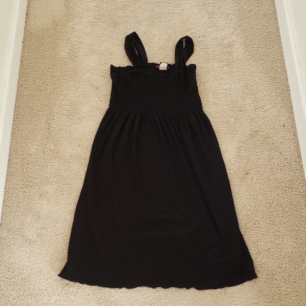 Black dress/swim coverup